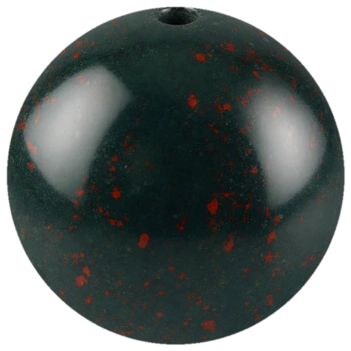Bloodstone beads