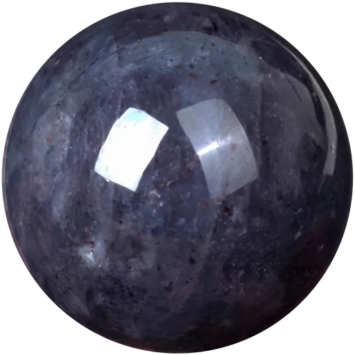 Iolite beads